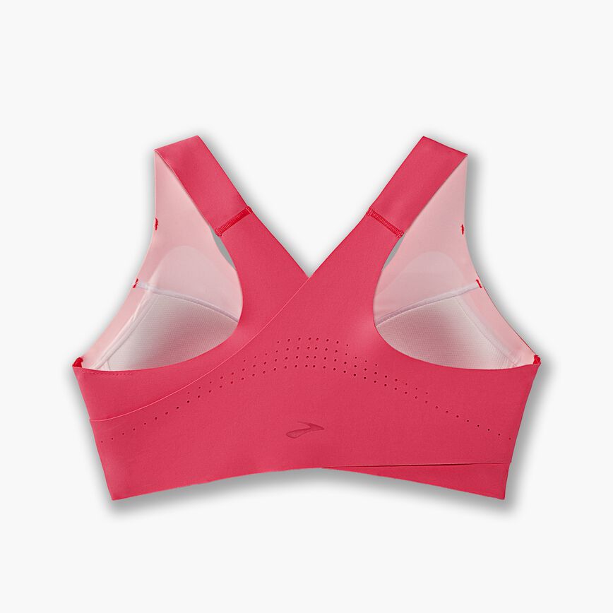 Brooks Dare Underwire Run Bra Rosewater 36D Women's Brooks Dare