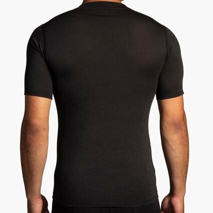 Model (back) view of Brooks High Point Short Sleeve for men