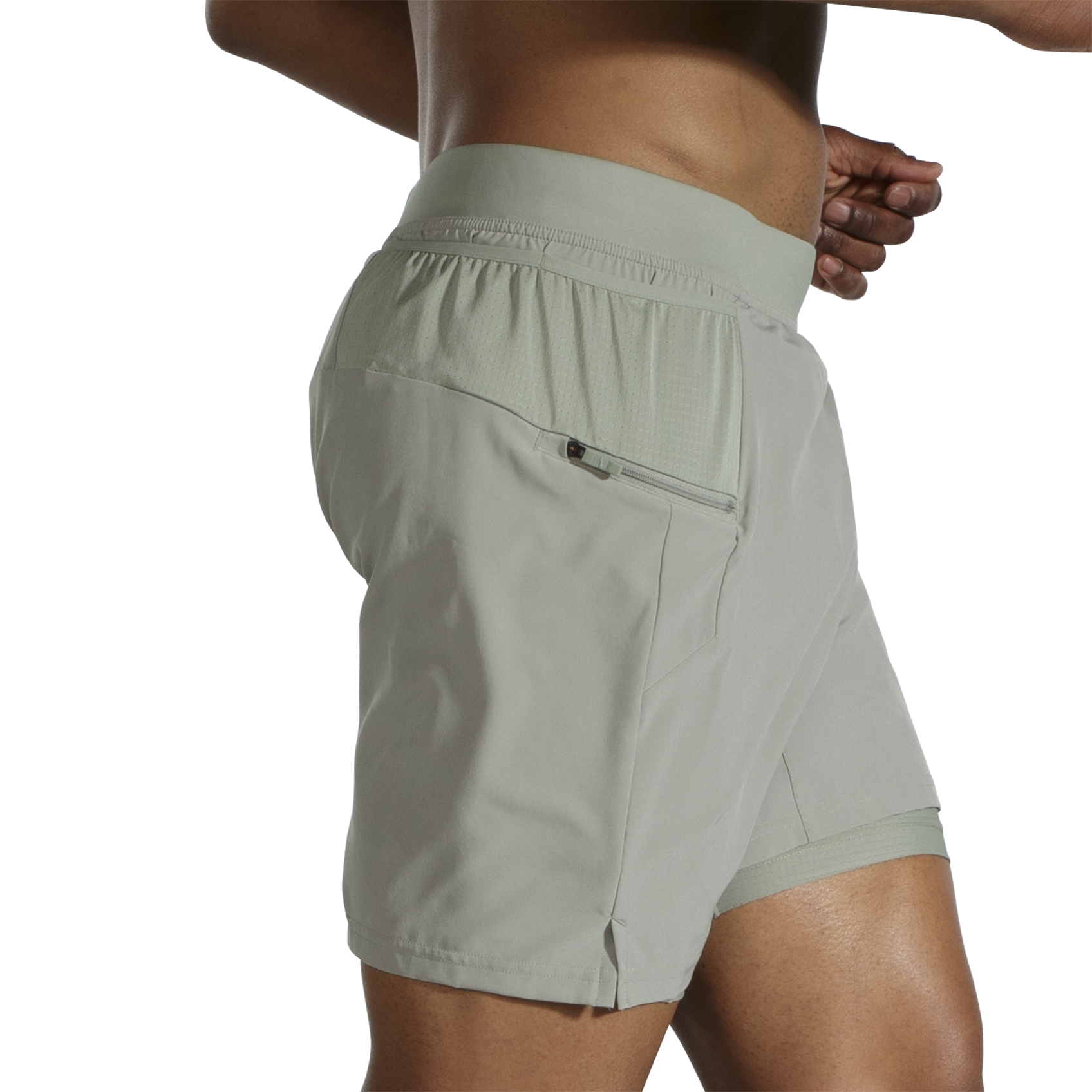 Brooks 2 in 1 running shorts clearance