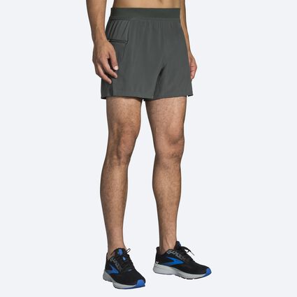 Model (front) view of Brooks Sherpa 5" 2-in-1 Short for men