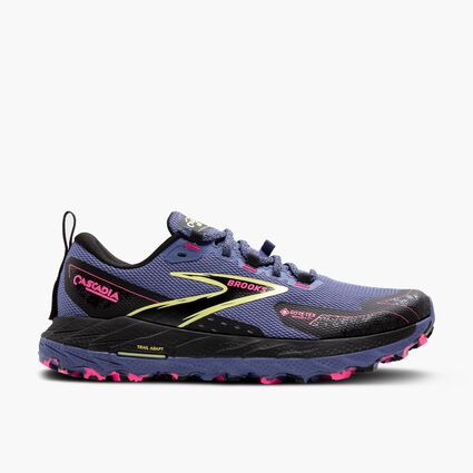 Side (right) view of Brooks Cascadia 18 GTX for women