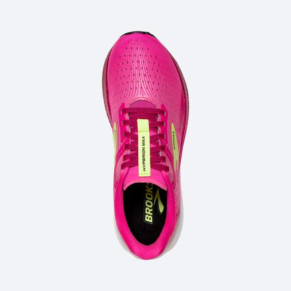 Top-down view of Brooks Hyperion Max for women