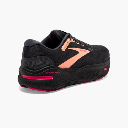 Heel and Counter view of Brooks Ghost Max for women