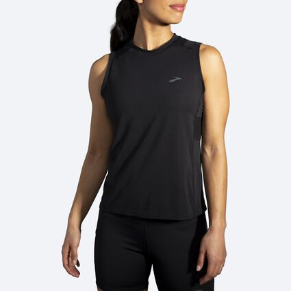 Model (front) view of Brooks Atmosphere Sleeveless for women