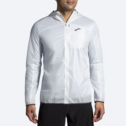 Model (front) view of Brooks All Altitude Jacket for men