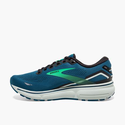 Side (left) view of Brooks Ghost 15 for men