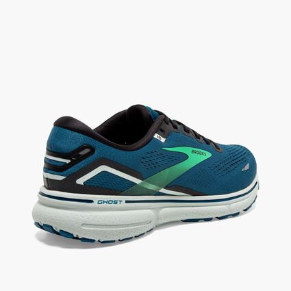 Heel and Counter view of Brooks Ghost 15 for men