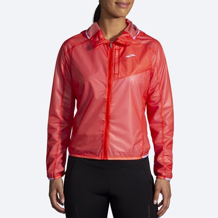 Model (front) view of Brooks All Altitude Jacket for women