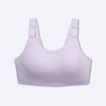 Blue sports bra hook back 24 around size M by measurements