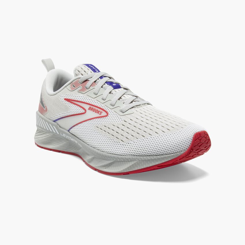 BROOKS Levitate StealthFit 6, Sneaker Uomo, Dawn Blue/Purple/Cayenne, 44 EU BROOKS Levitate StealthFit 6, Sneaker Uomo, Dawn Blue/Purple/Cayenne, 44 EU
