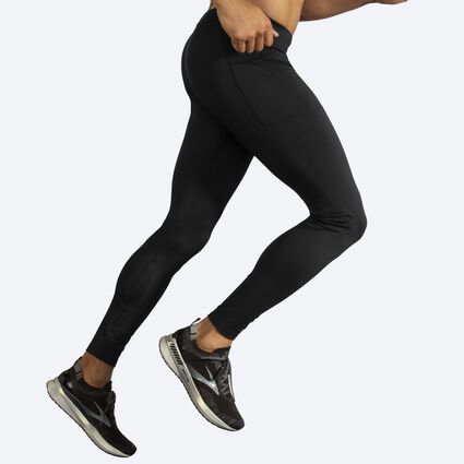 Brooks Carbonite Mens Long Running Tights - Black – Start Fitness