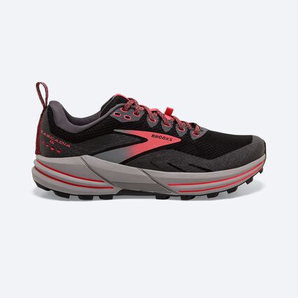 Side (right) view of Brooks Cascadia 16 GTX for women