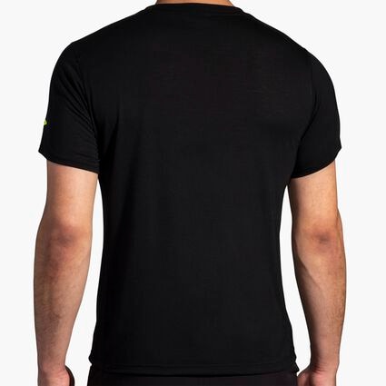 Brooks Distance Short Sleeve 3.0 für Herren – Model-Ansicht (von hinten)