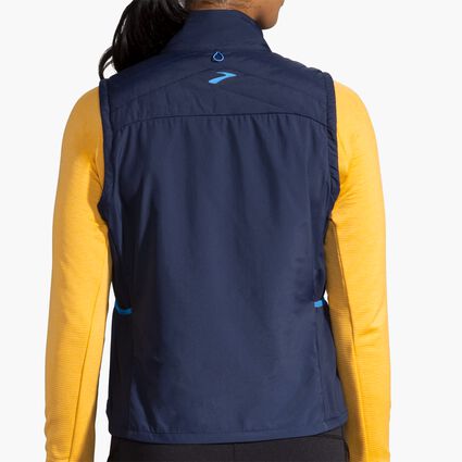 Vue (arrière) du modèle de Brooks Shield Hybrid Vest pour femmes