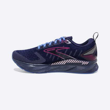 Side (left) view of Brooks Levitate GTS 6 for women