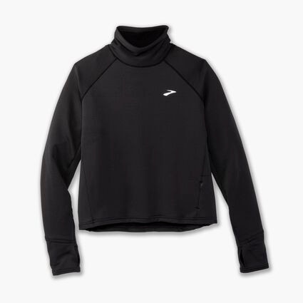 Brooks Notch Thermal Long Sleeve 2.0 für Damen – Ansicht im Liegen (von vorne)