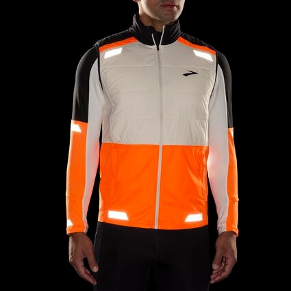 Detail view 1 of Run Visible Insulated Vest 2.0 for men