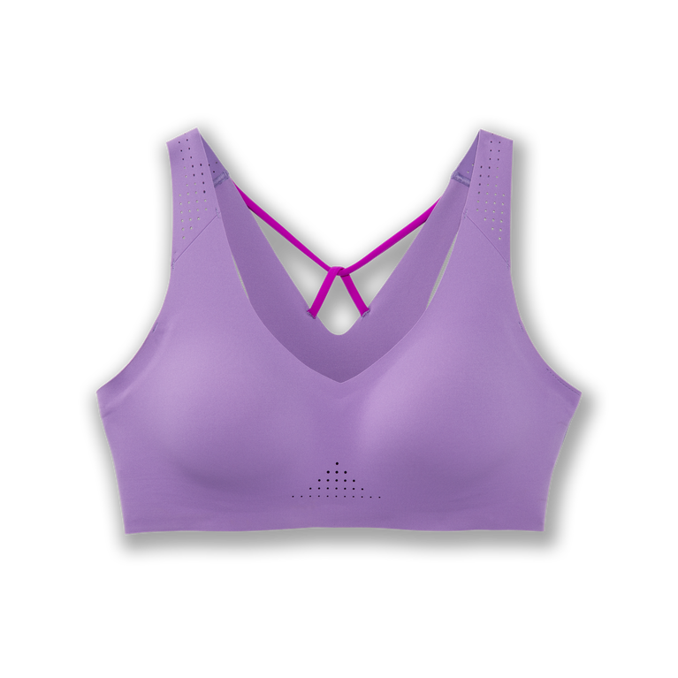 Dare V Neck Run Bra Running Bra Brooks Running
