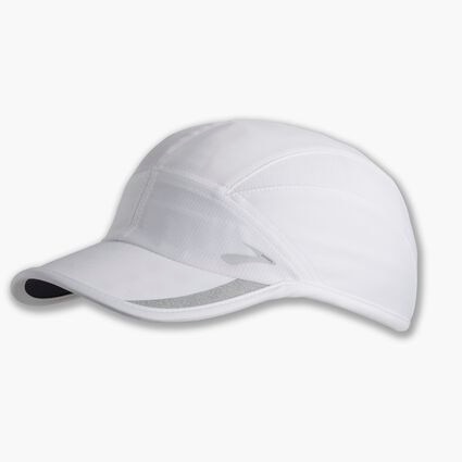 Laydown (front) view of Brooks PR Lightweight Hat for unisex