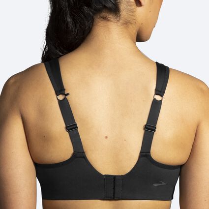 Model (back) view of Brooks Convertible Sports Bra for women