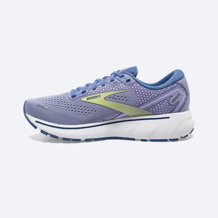 Side (left) view of Brooks Ghost 14 for women