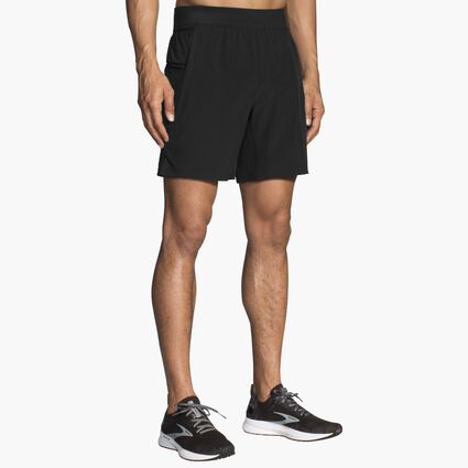 Model (front) view of Brooks Sherpa 7" 2-in-1 Short for men