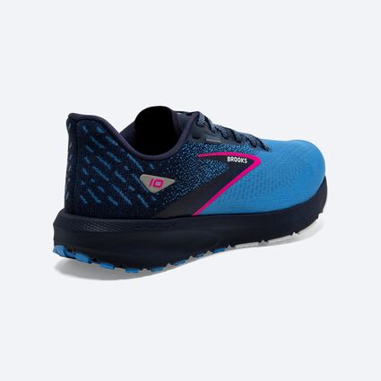 Heel and Counter view of Brooks Launch 10 for women