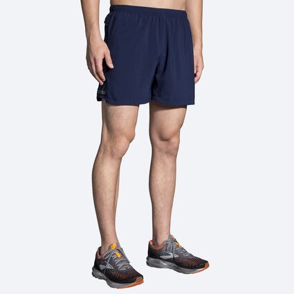 Model (front) view of Brooks Sherpa 5" Short for men