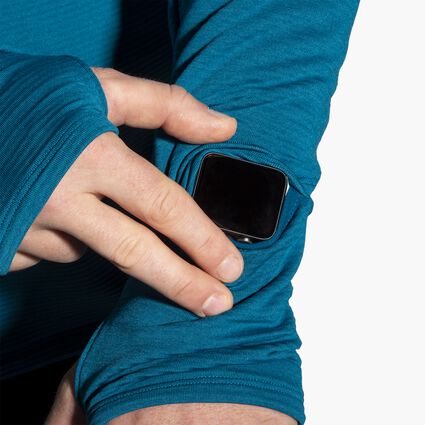 Brooks Notch Thermal Hoodie 2.0 für Herren – Detailansicht 3