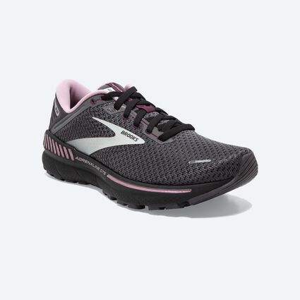 Mudguard and Toe view of Brooks Adrenaline GTS 22 for women
