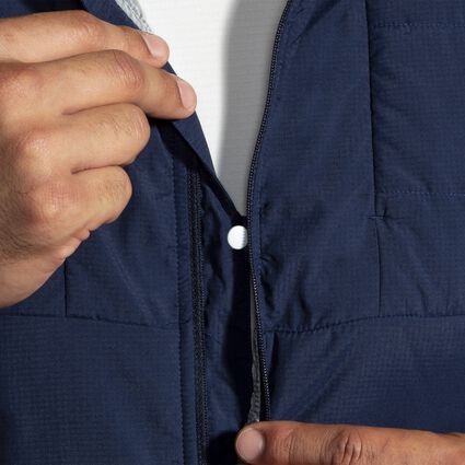 Brooks Shield Hybrid Vest für Herren – Detailansicht 4