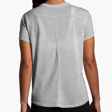 Brooks Distance Graphic Short Sleeve für Damen – Model-Ansicht (von hinten)