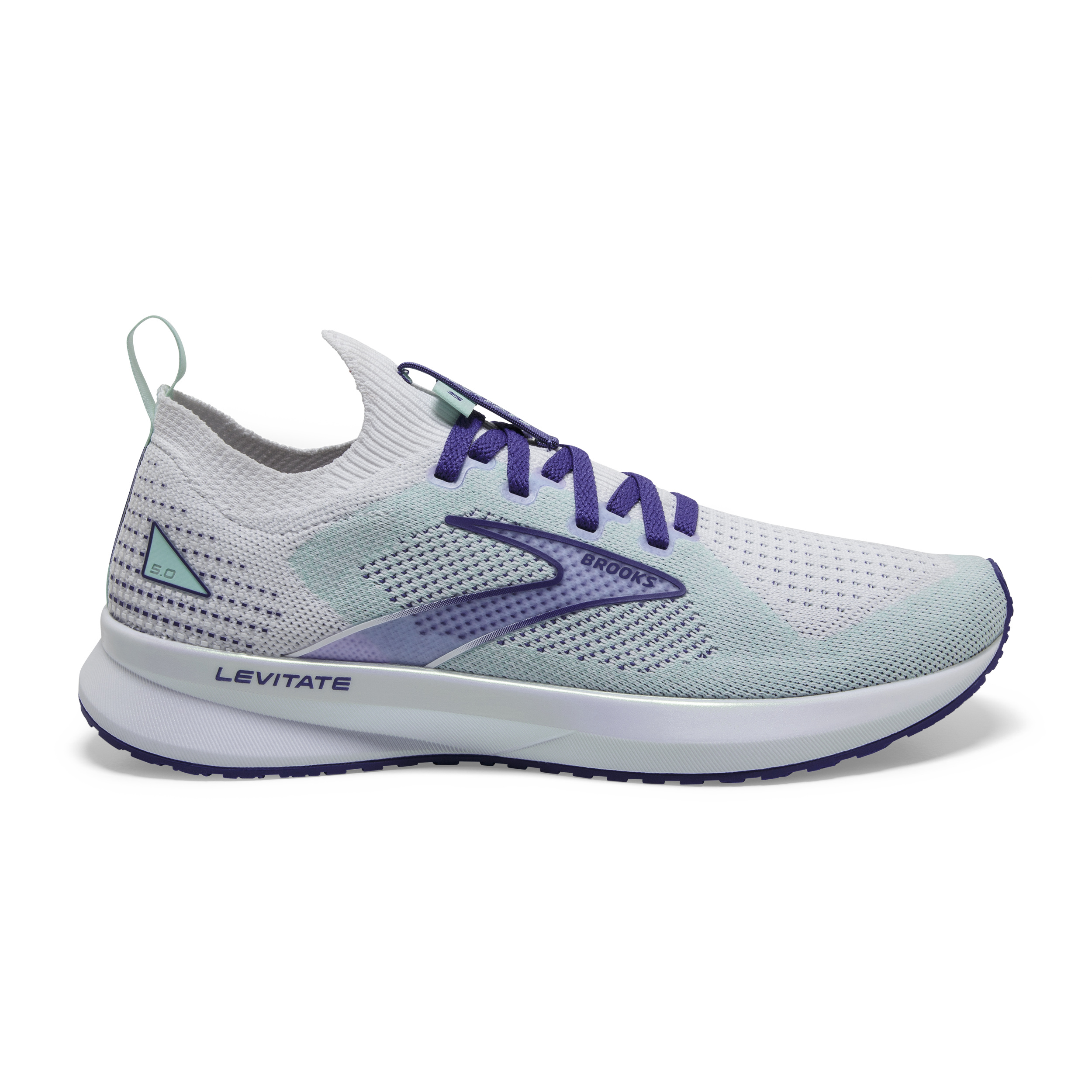 Blue Blue Silver White 415 Brooks Womens Running Shoes