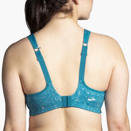 Model (back) view of Brooks Convertible Sports Bra for women