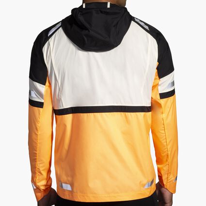 Vista (posteriore) del modello di Brooks Run Visible Jacket 2.0 da uomo