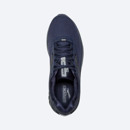 Top-down view of Brooks Addiction Walker Suede for men