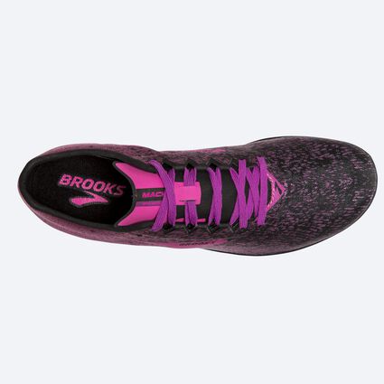 Top-down view of Brooks Mach 19 for women