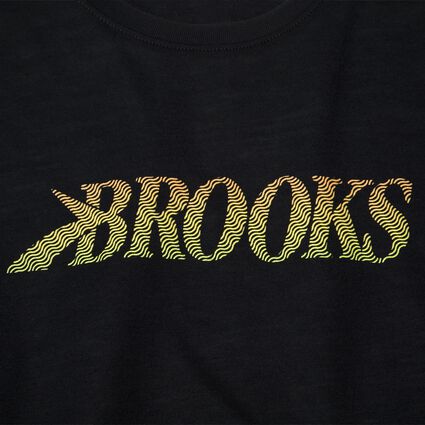 Brooks Distance Graphic Short Sleeve für Herren – Detailansicht 1