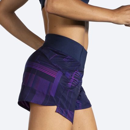 Movement angle (treadmill) view of Brooks Chaser 5" Short for women
