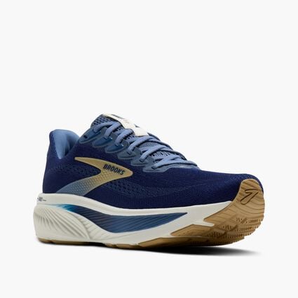 Brooks Ghost Max 3 Scarpe Da Corsa E Camminata Donna - Navy/Blu, Taglia 7 Wide - Ammortizzazione DNA LOFT V3, GlideRoll Rocker