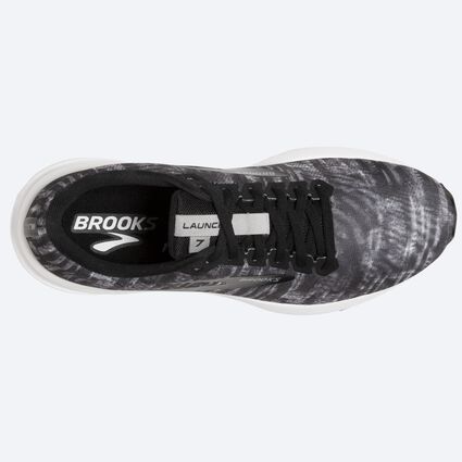 Top-down view of Brooks Launch 7 for women