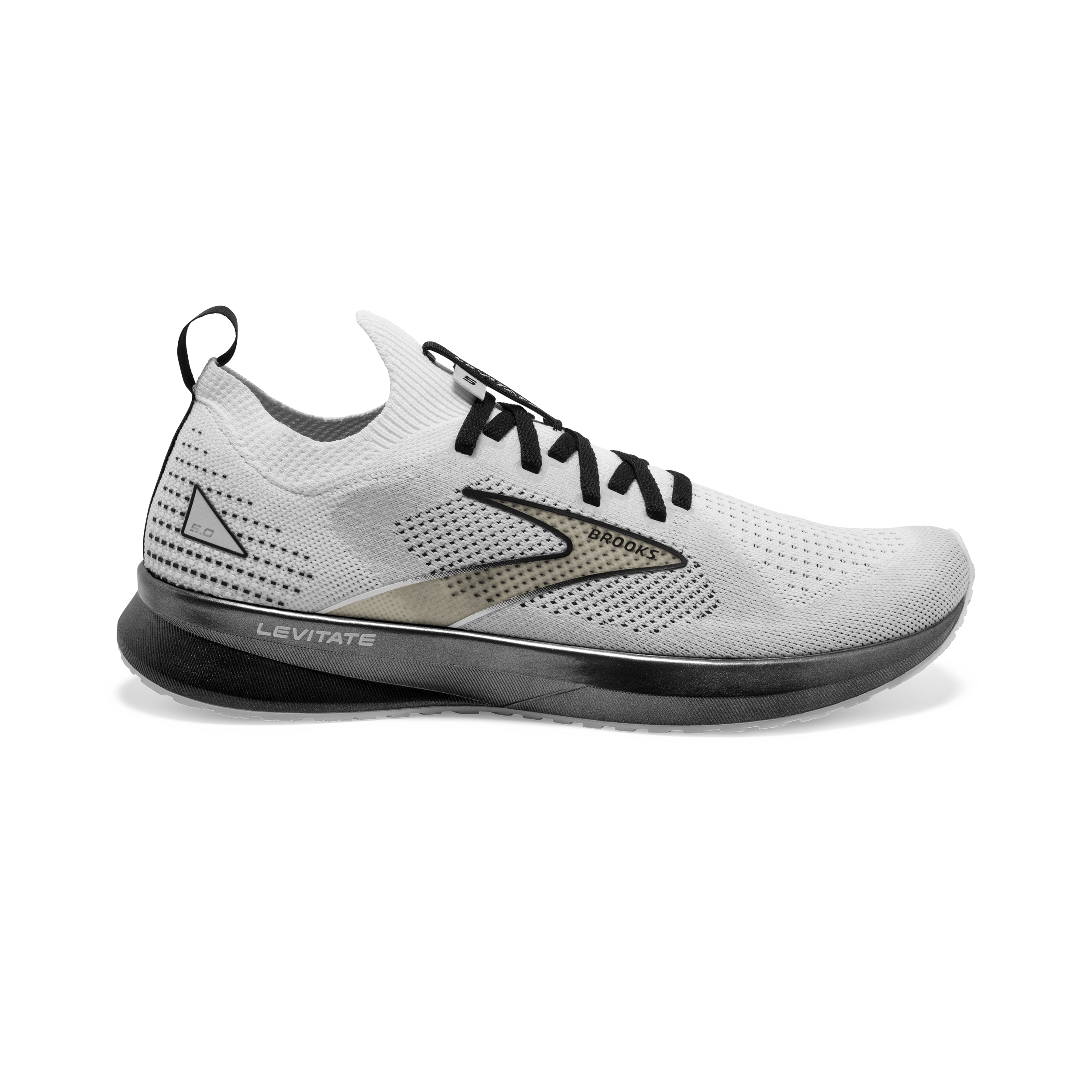 all black brooks running shoes