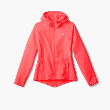 Brooks Canopy Jacket für Damen – Ansicht im Liegen (von vorne)