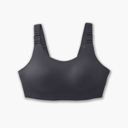 Laydown (front) view of Brooks Scoopback 2.0 Sports Bra for dames