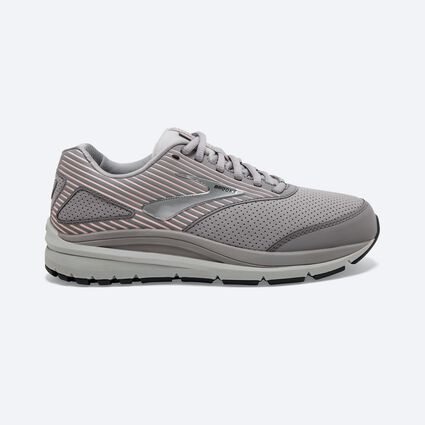 Side (right) view of Brooks Addiction Walker Suede for women