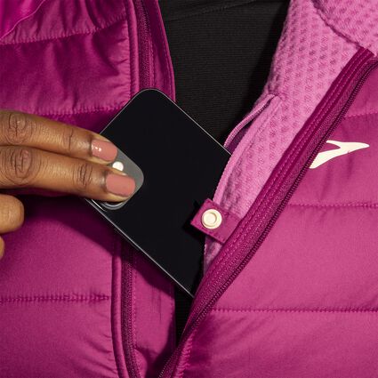 Vue du détail 2 de Brooks Shield Hybrid Vest 2.0 pour femmes