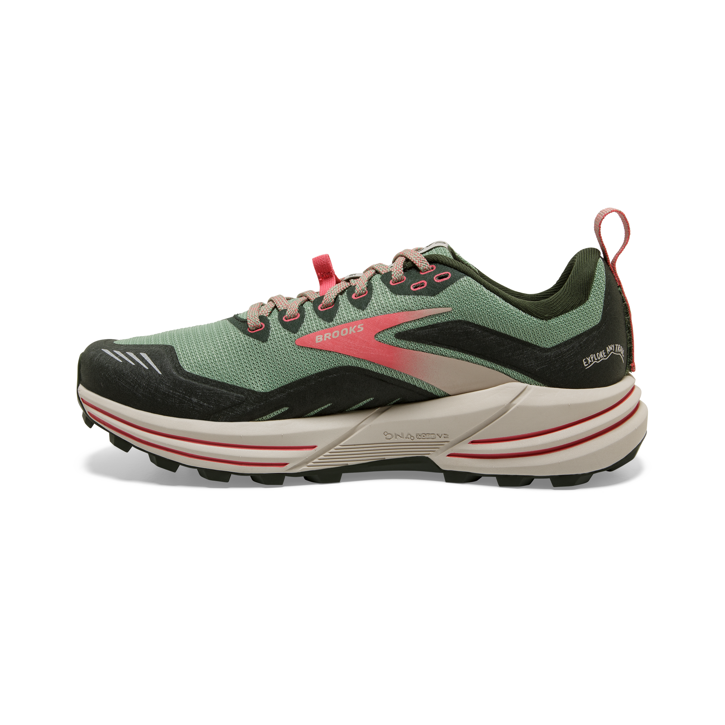 Brooks cascadia 4 womens green Clearance
