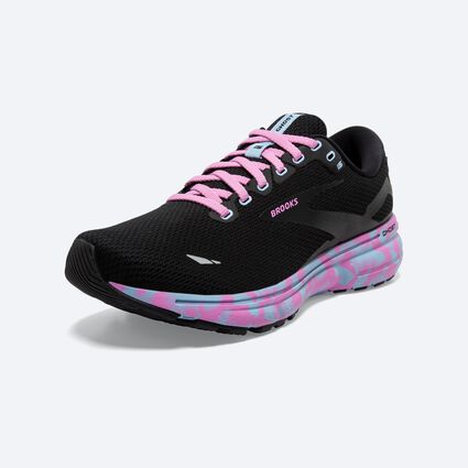 Opposite Mudguard and Toe view of Brooks Ghost 15 for women