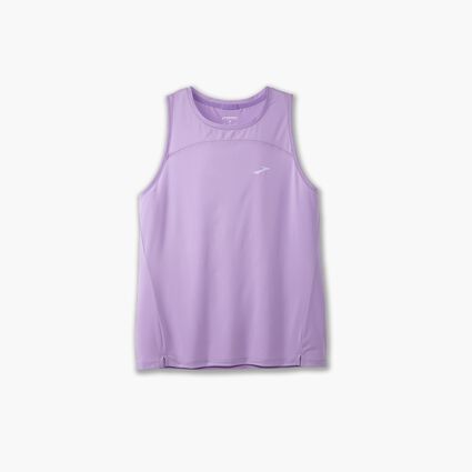 Laydown (front) view of Brooks Sprint Free Tank 2.0 for women