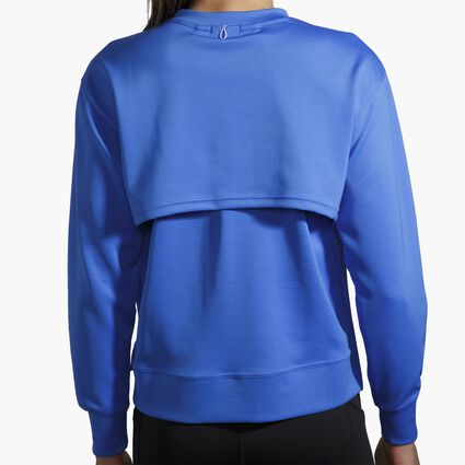 Model (back) view of Brooks Run Within Sweatshirt for women